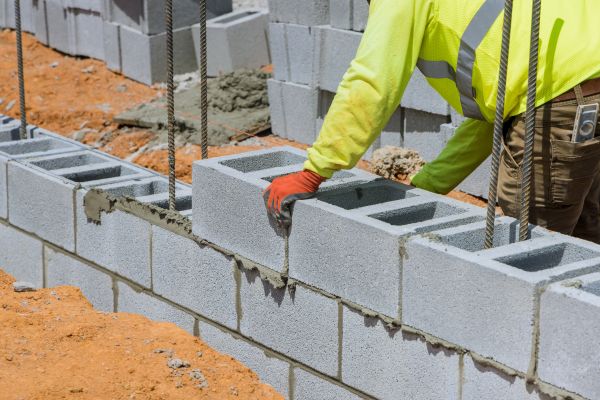 Concrete Blocks Installation in Sandpoint