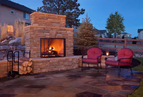 Fireplace Hearth Installation in Sandpoint