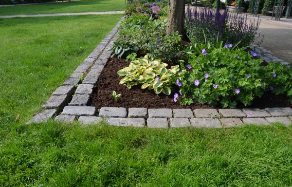 Stone Edging Installation in Sandpoint