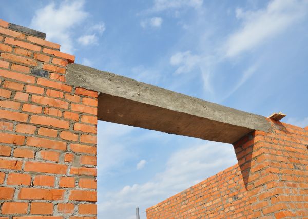Lintel Installation in Sandpoint