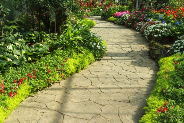 Stone Pathway Repair in Sandpoint