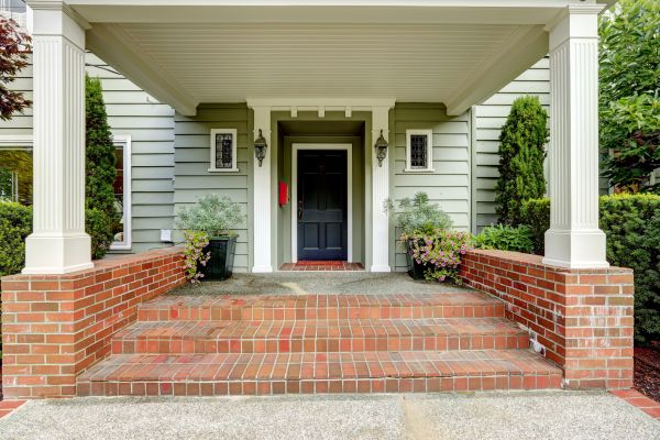 Front Porch Masonry Repair in Sandpoint