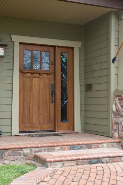 Front Porch Brick Repair in Sandpoint