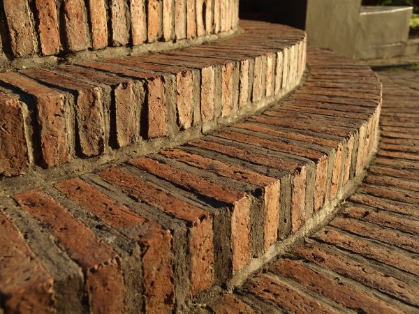 Brick Stairs Installation in Sandpoint