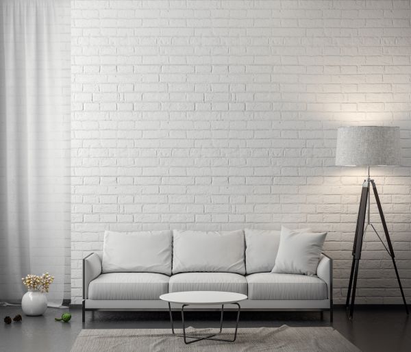 White Brick Installation in Sandpoint