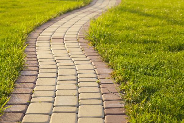 Sidewalk Brick Repair in Sandpoint