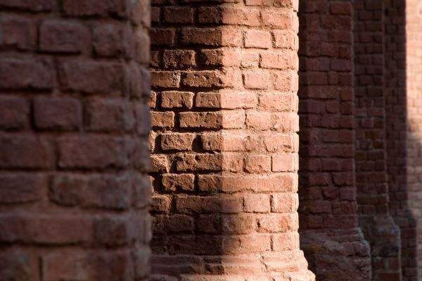Brick Pillars Installation in Sandpoint