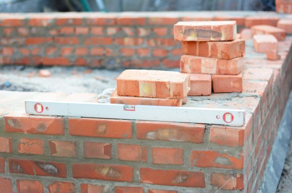 Brick Foundation Installation in Sandpoint