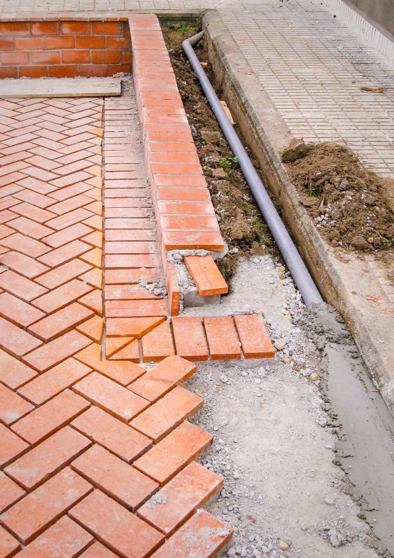 Brick Pathway Repair