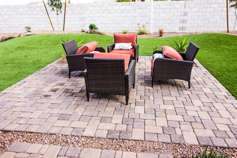 Patio Paving with Masonry